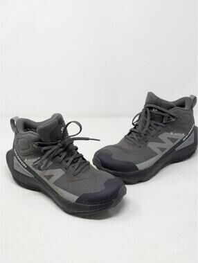 Salomon Elixir Activ Mid GTX Men's Gore-Tex Hiking Boots Size 7  Slagre/Carbon